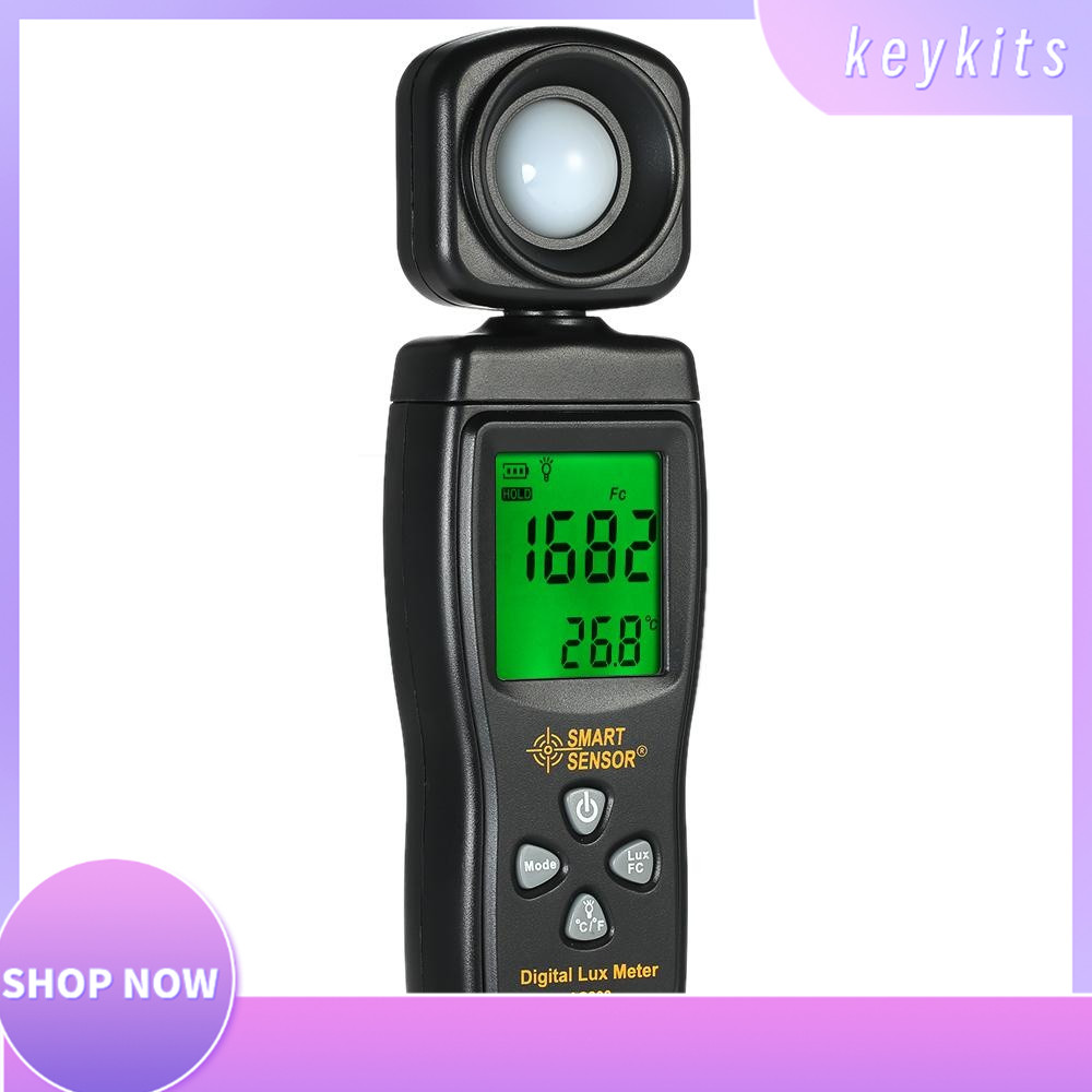 Lux Metersmart Sensor Mini Digital Lux Meter Lcd Display Handheld