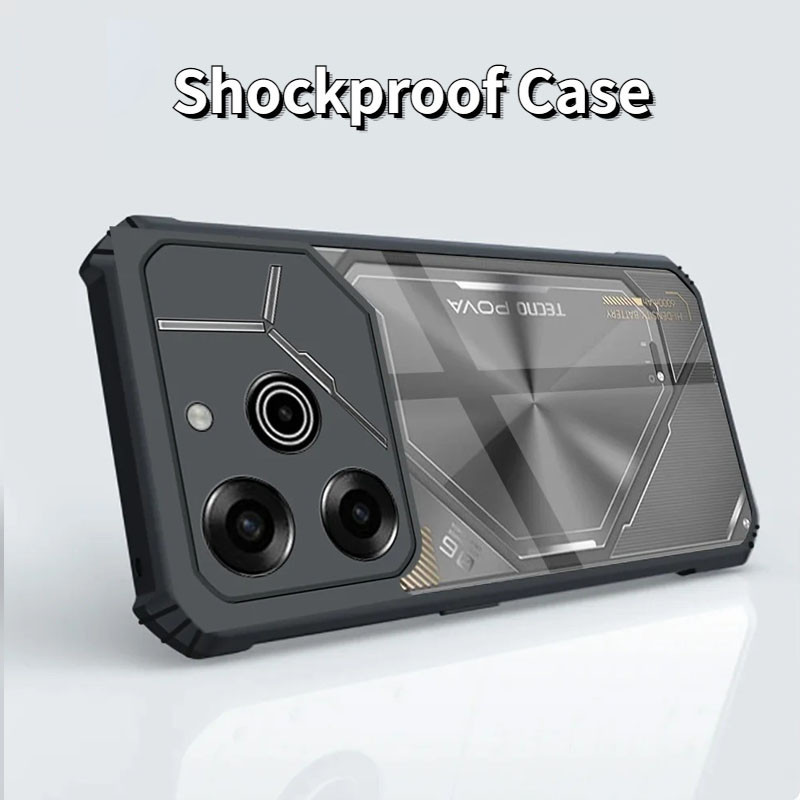 Shockproof Phone Case For Tecno Pova 6 Neo 5 4 Pro 3 Neo3 2 Camon 30 20