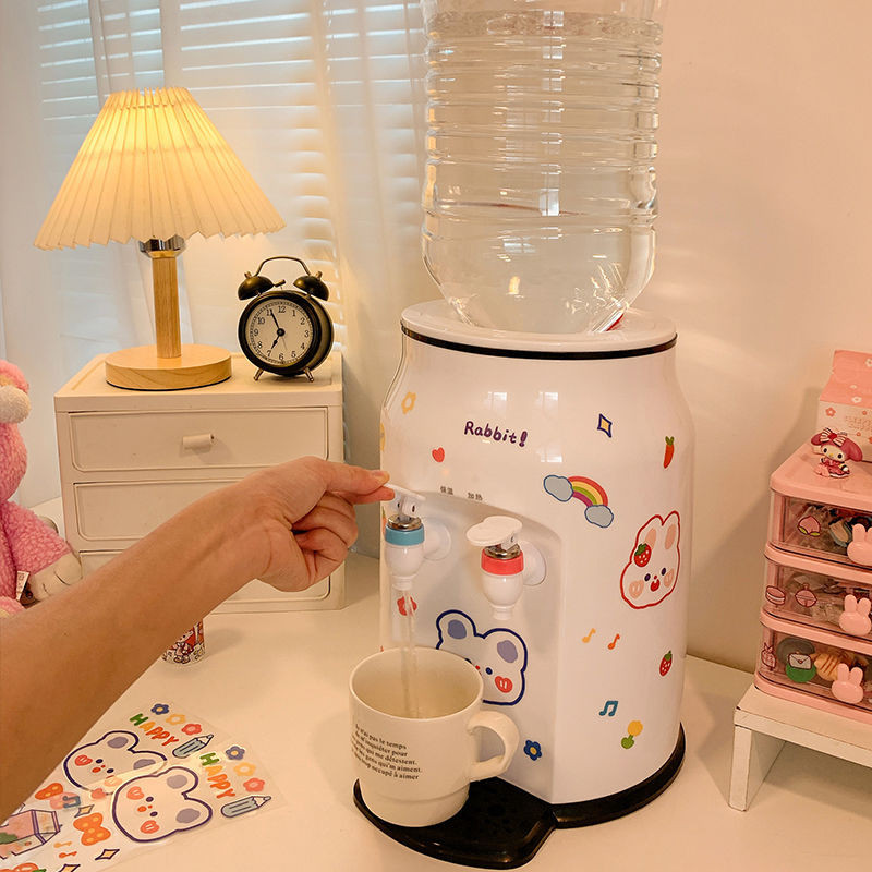 Desktop Water Dispenser Small Mini Desktop Hot And Cold Dual Use Rental