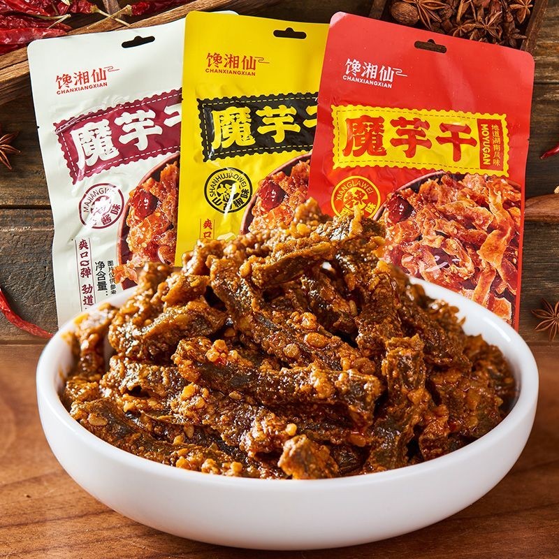 Hunan Specialty Changsha Konjac Dried Spicy Snacks For Leisure Appetite