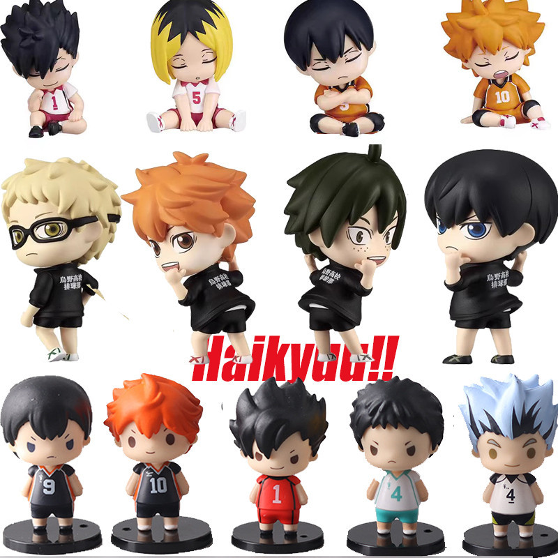 Haikyuu Action Figure Shoyo Hinata Tobio Kageyama Kozume Kenma Q