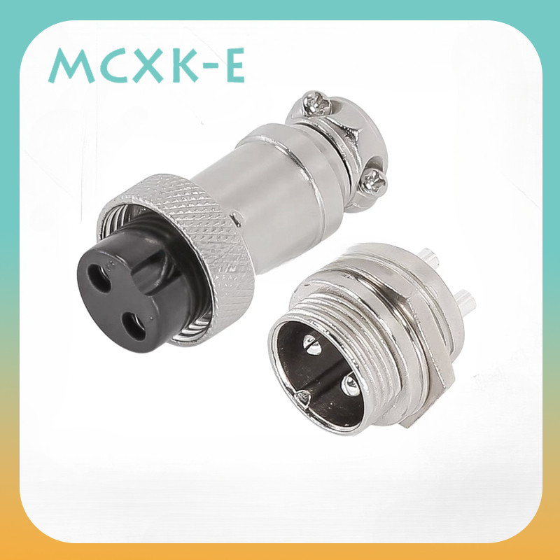 MCXK E 1set GX16 2 3 4 5 6 7 8 9 10 Pin Male Female 16mm Wire M16 GX16