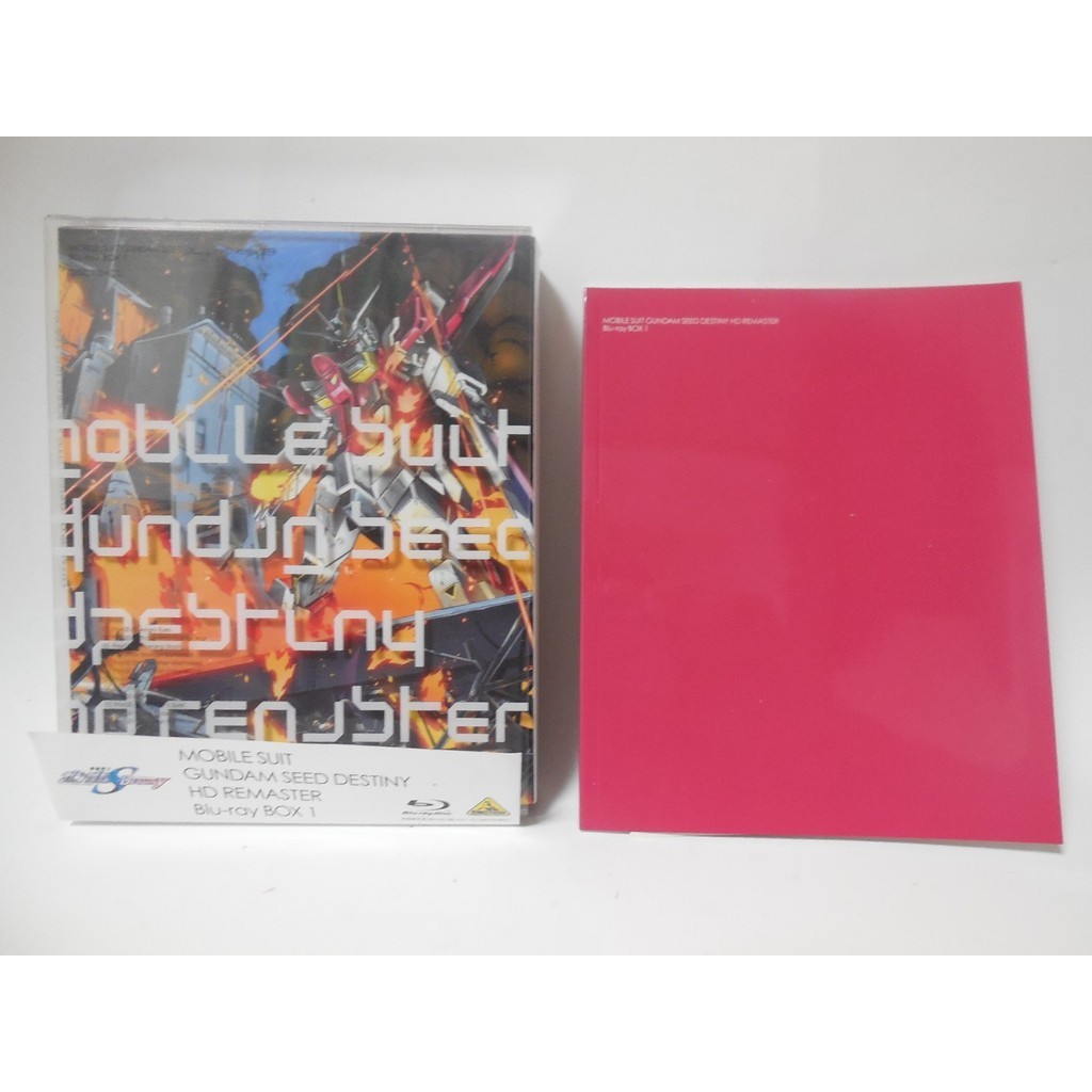 Mobile Suit Gundam Seed Destiny Hd Remastered Blu Ray Box Mobile Suit