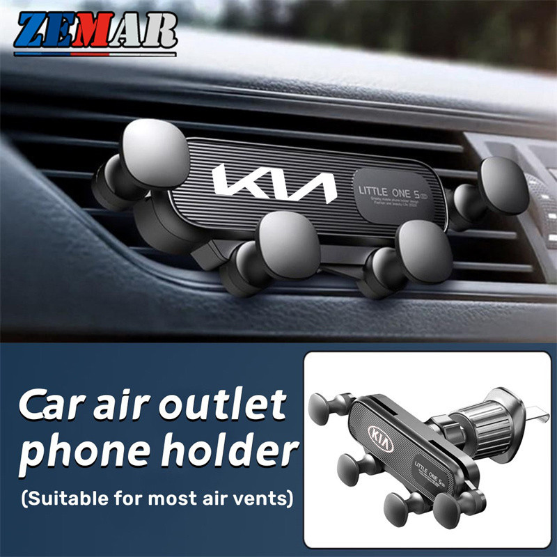 KIA Car Air Outlet Gravity Phone Holder Rotatable 360 Navigation