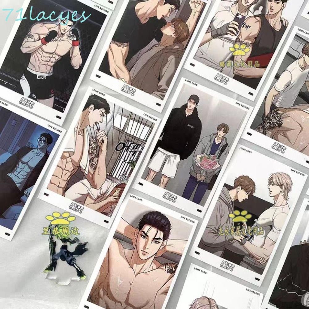 Lacyes Korean Bl Manwha Jinx Postcard Paper Manwha Jinx Bl Manwha