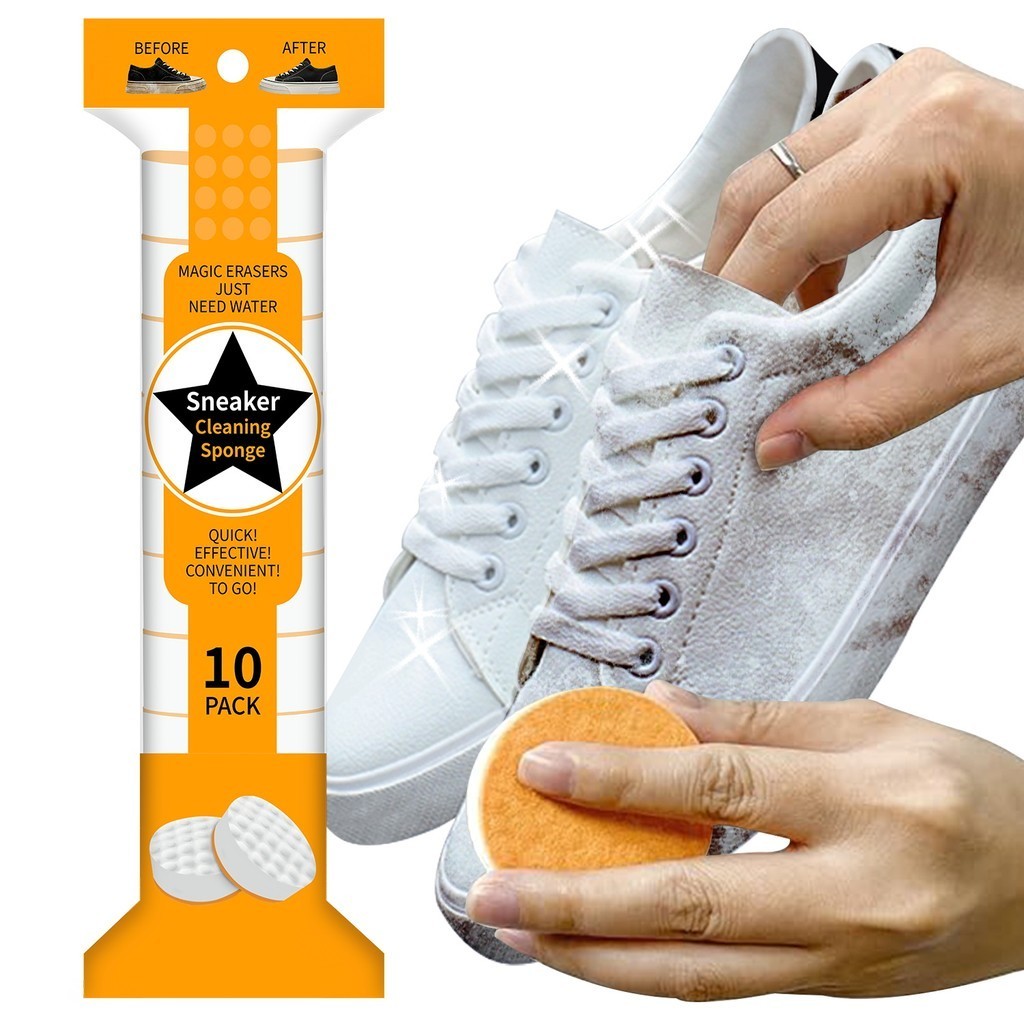 10pcs Pack Instant Sole And Sneaker Cleaner Premium Disposable Dual