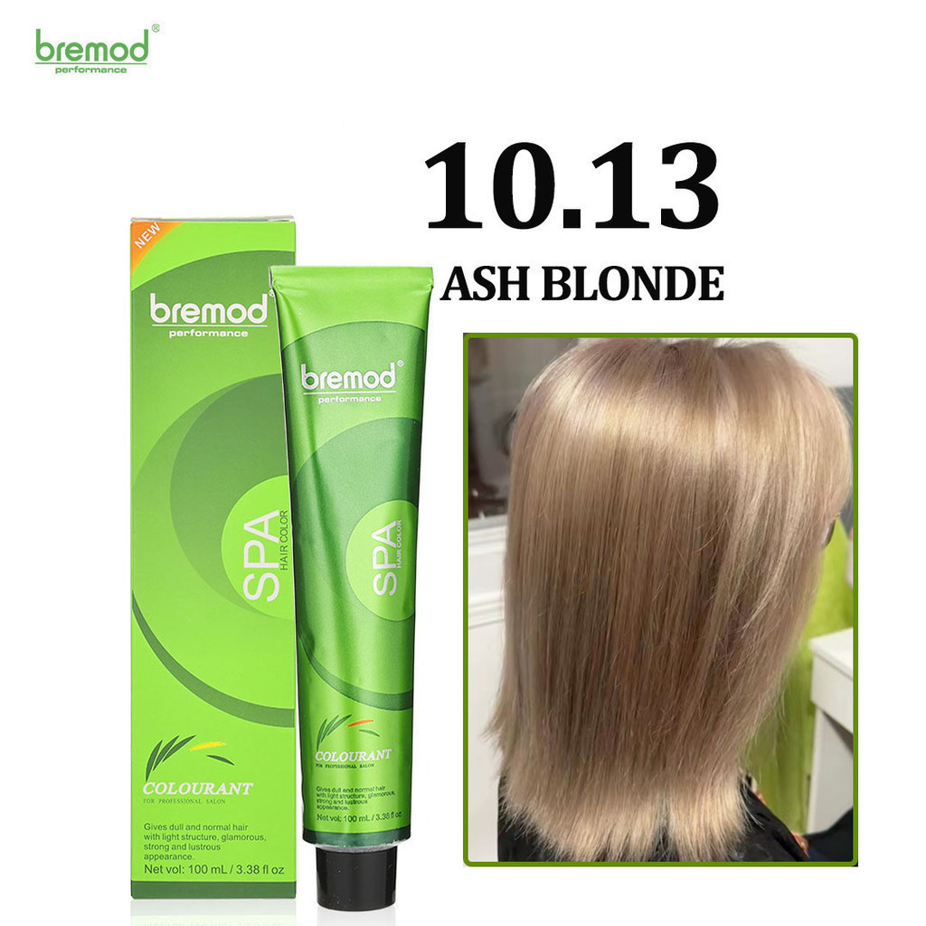 Bremod Hair Color Ash Blonde Hair Dye Cream Ml Hair Color Oxidizer Bleach Hair