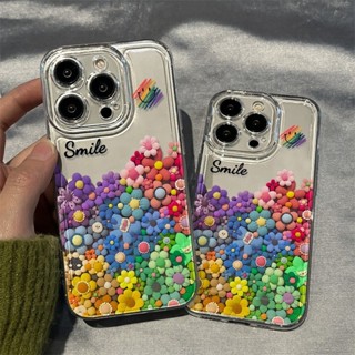 Rainbow Flower Phone Case Ay Angkop Para Sa Vivo Y11 Y02 Y21 Y22 Y22s