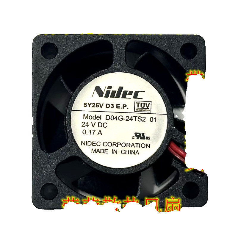 Original Nidec D04G 24TS2 01 4CM 24V 0 17A 4020 Snyder Inverter Fan