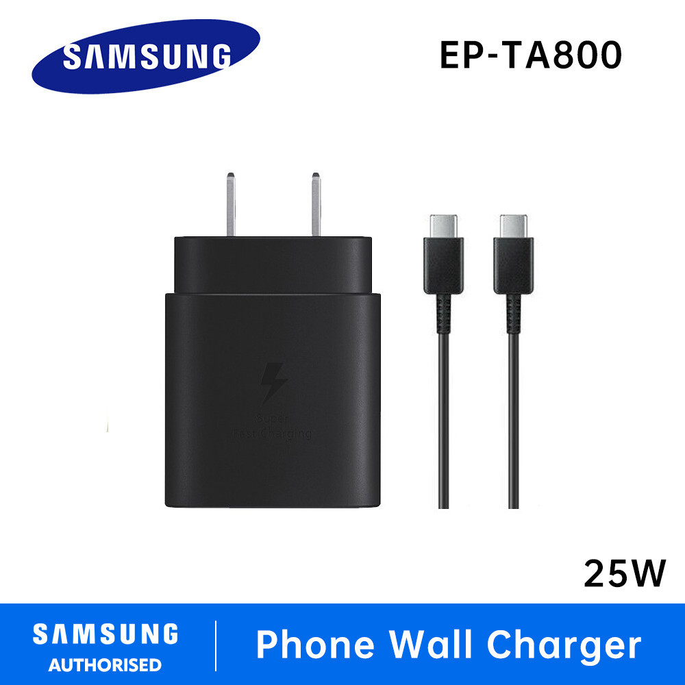 GG Samsung Super Fast Charger Adapter Original 25W EP TA800 PD Travel