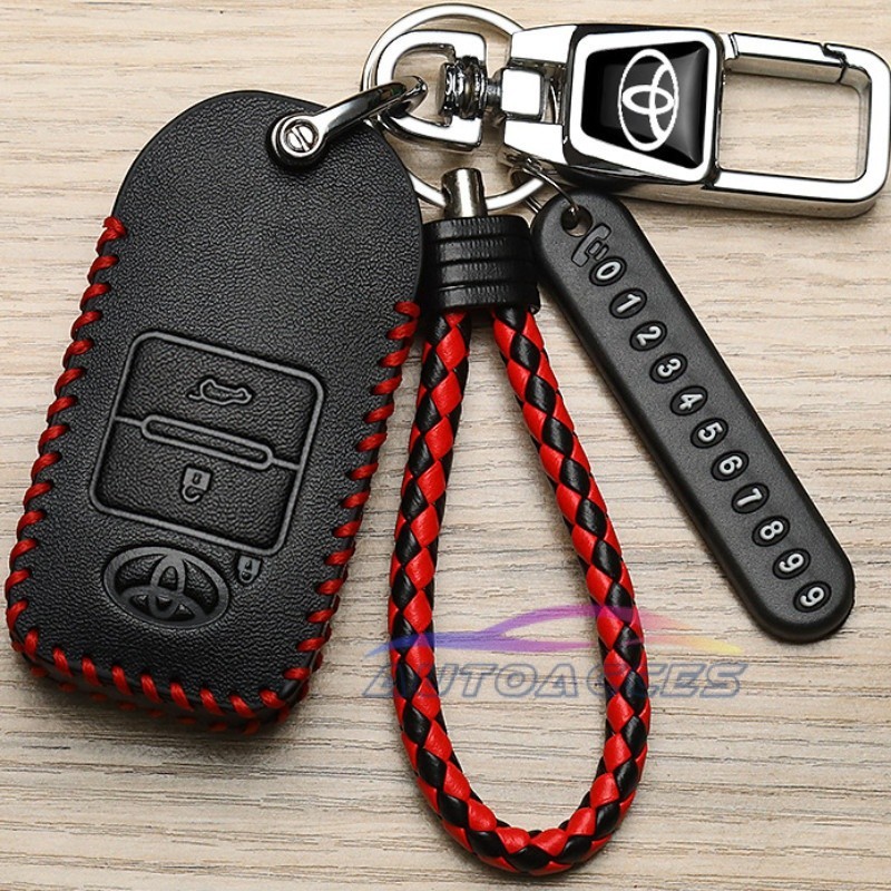 Full Protection Car Key Case Cover For Toyota Vios Yaris Ativ