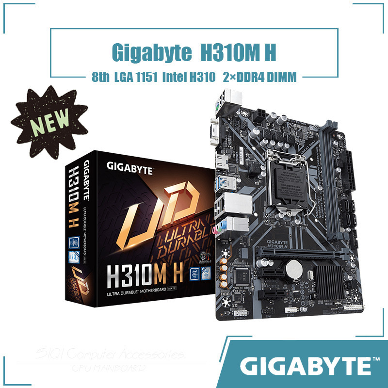 Gigabyte H M H Motherboard Lga Xddr Dimm Using Intel H