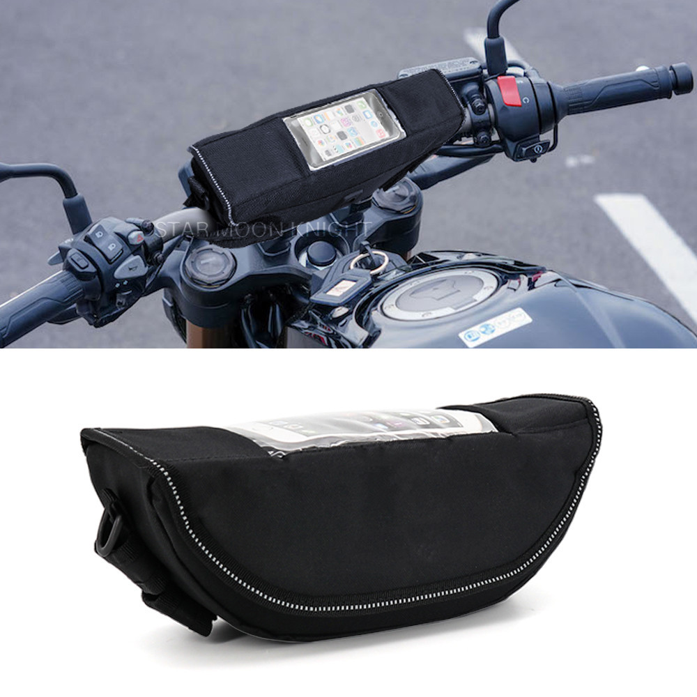 Motorcycle Accessories Waterproof Bag Storage Handlebar Bag Travel Tool