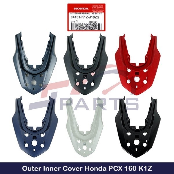 MERAH PUTIH HITAM Cover Grab Rail Greel Stirrup Top Back Honda PCX