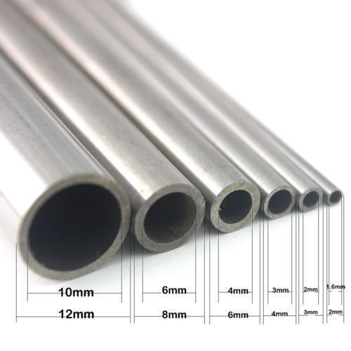 304 Stainless Steel Capillary Tube Length 250mm Dia 3 2 4 3 6 4 8 6 12