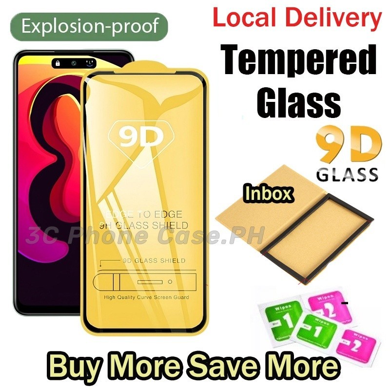 D Full Tempered Glass For Infinix Smart Note Hot I Pro