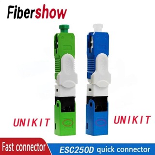 UNIKIT ESC250D FTTH SC UPC Optical Fibe Quick Connector SC FTTH Fiber