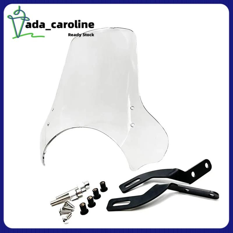 Ada CarolineMotorcycle Windshield Windscreen Air Deflector For Speed