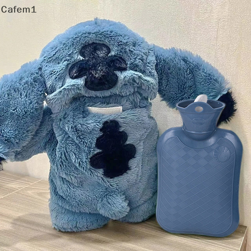 Cfph Anime Kawaii Turo Lilo Stitch Plush Hot Water Bottle Winter Women