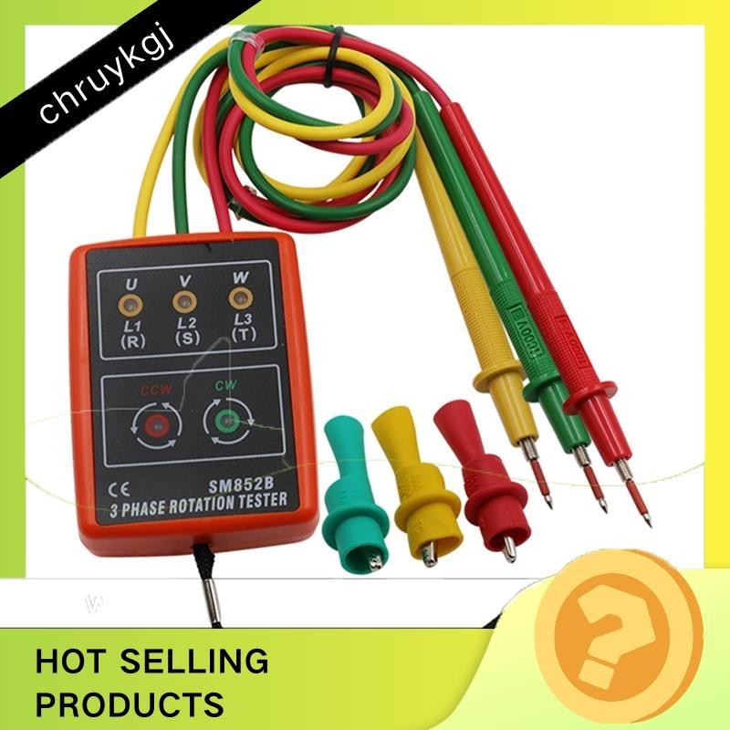 Chruykgj Three Phase Rotation Indicator Meter V V Ac Indicator