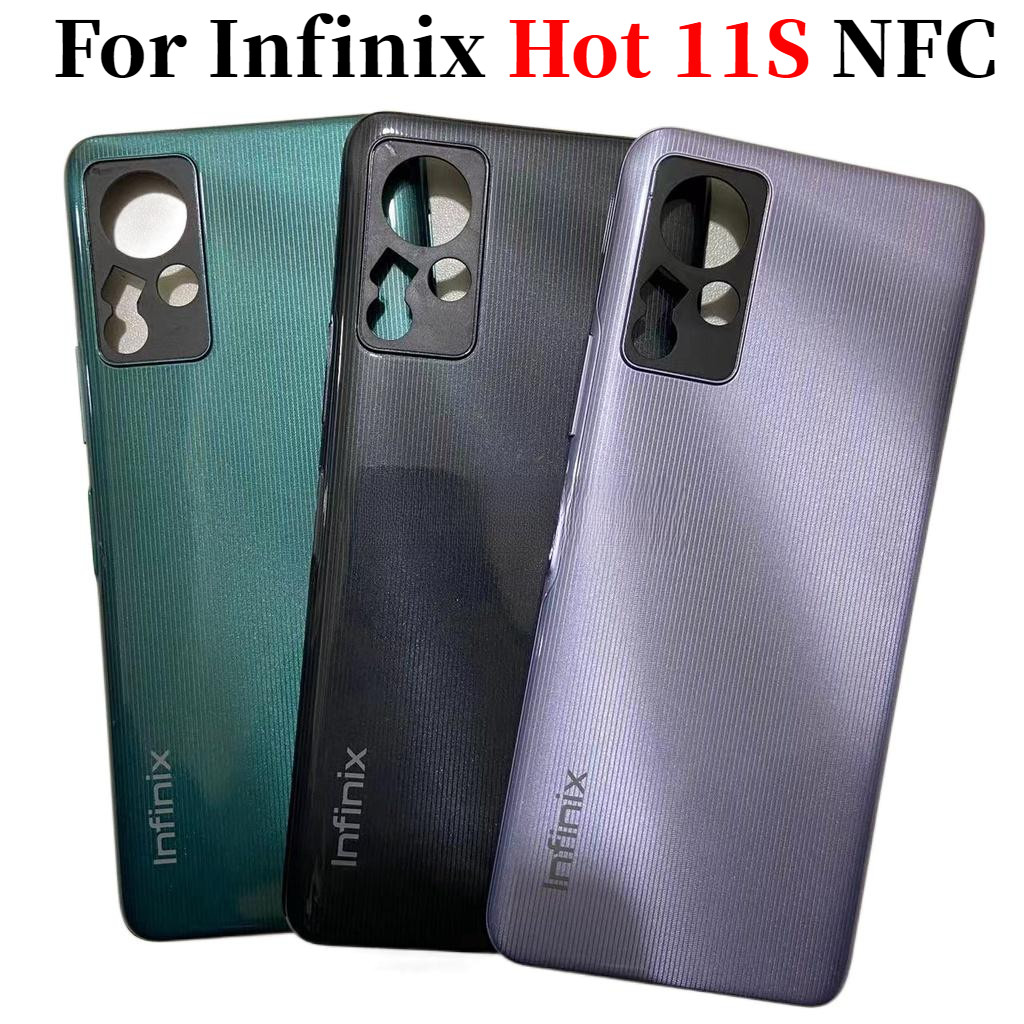 For Infinix Hot S NFC Back Battery Cover Rear Panel Door Housing Case Repair Parts Shopee
