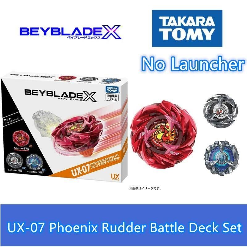 In Stock Original Takara Tomy Beyblade X Booster Ux Phoenix Rudder