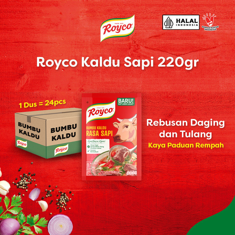 Royco Iodized Beef Flavoring Broth Seasoning G Contents