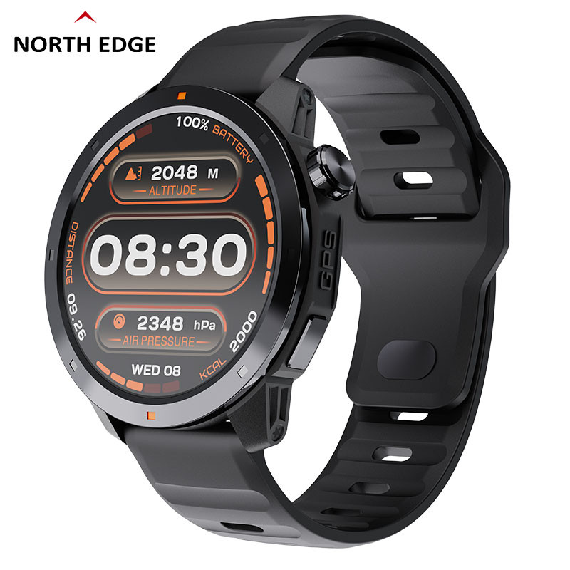 NORTH EDGE X TREK 2 GPS Track Routs Sports Smart Watch 1 43 Amoled