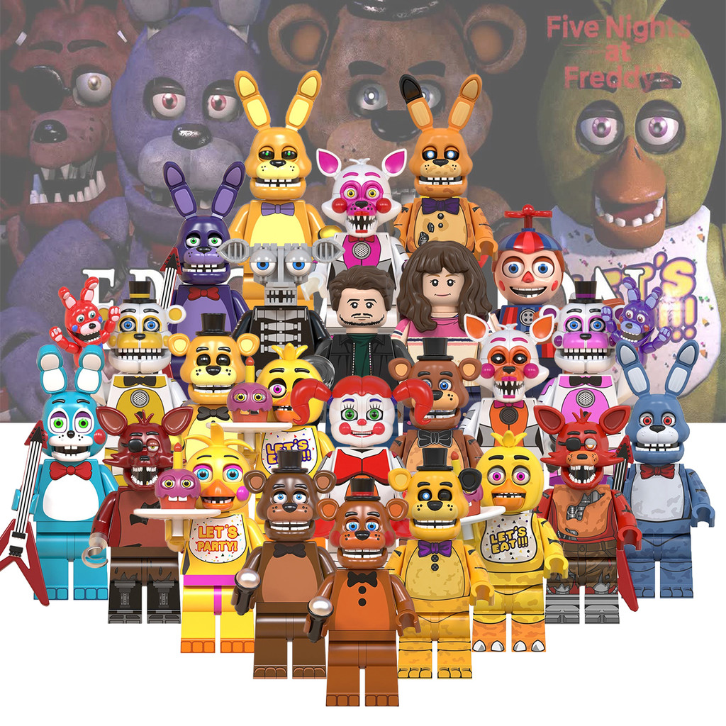 Five Nights At Freddy S Action Figure Abby Mike Chica Bonnie Freddy