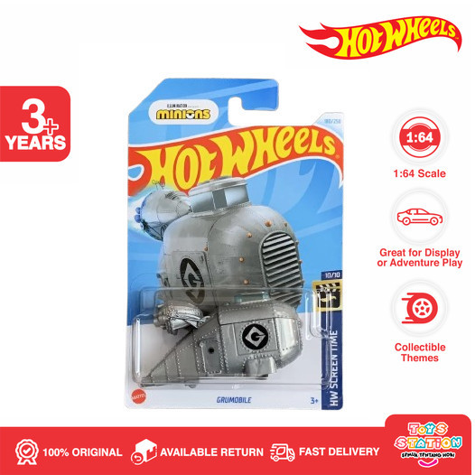 Hot Wheels Grumobile Minions Lot K 2024 Toyzstatioon Shopee