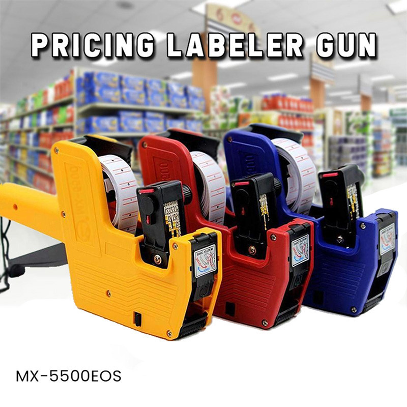 Mx Digits Price Tag Gun With Sticker Labels Label Maker