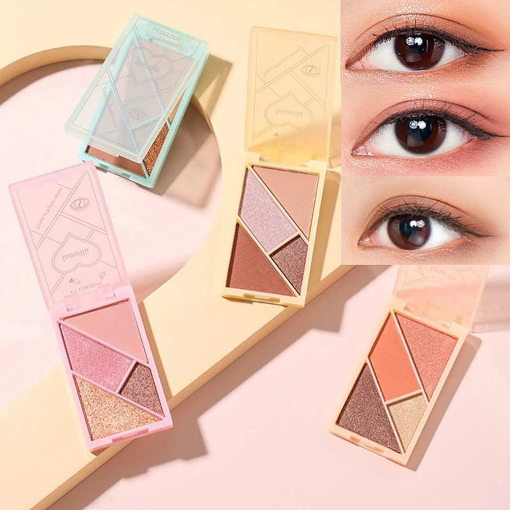 Color Eyeshadow Nude Makeup Premium Sense Matte Shimmer Waterproof