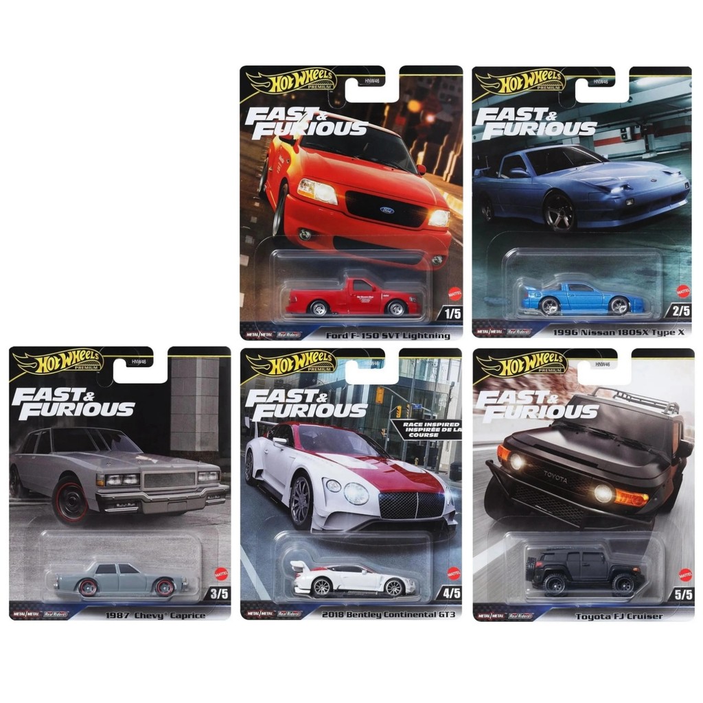Hot Wheels Premium Fast Furious Set Pcs Hnw H Shopee Philippines