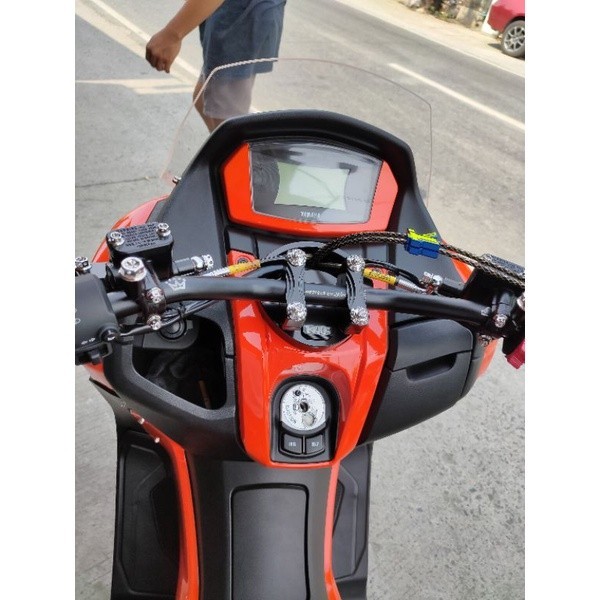 Jets Wheels Handle Bar Mid Rise For Nmax V V And Pcx Shopee