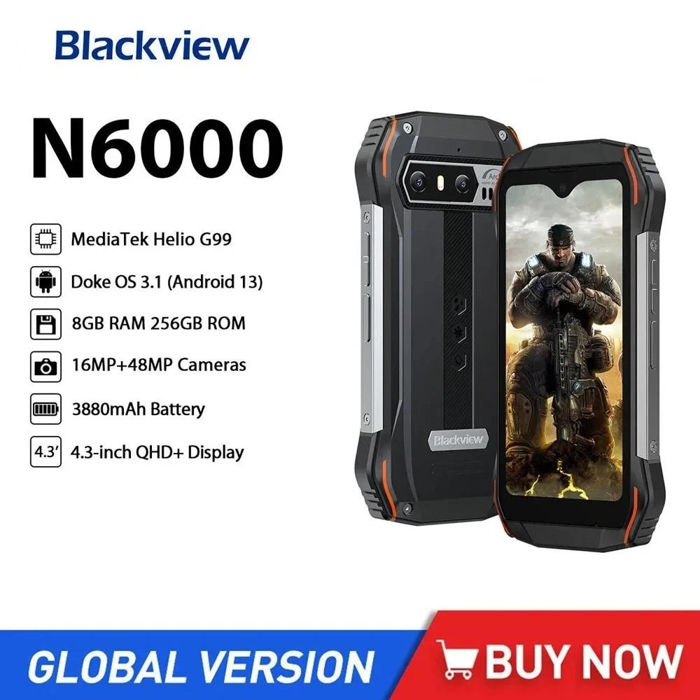 Blackview N6000 Rugged 4G Smartphone Octa Core 8GB 256GB 4 3Inch