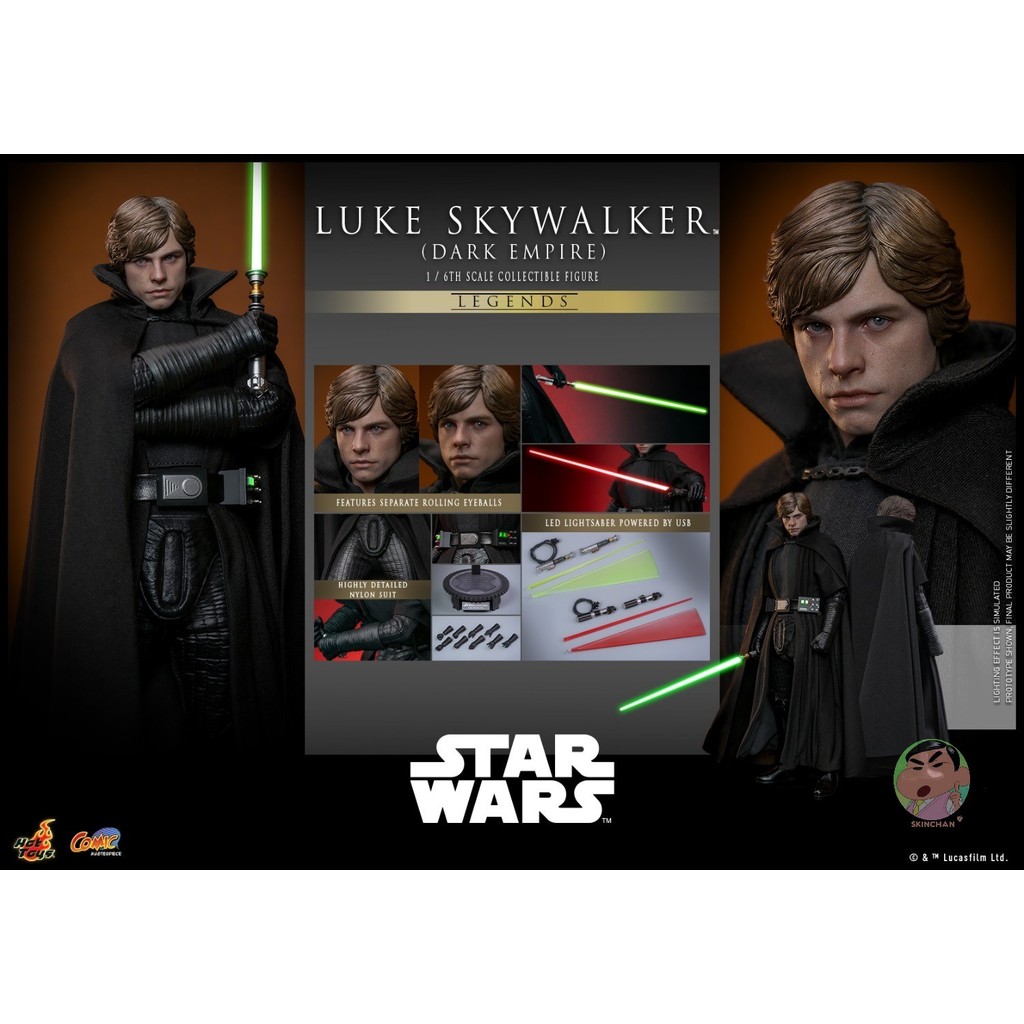 Hot Toys CMS019 Star Wars Dark Empire Luke Skywalker Dark Empire 1