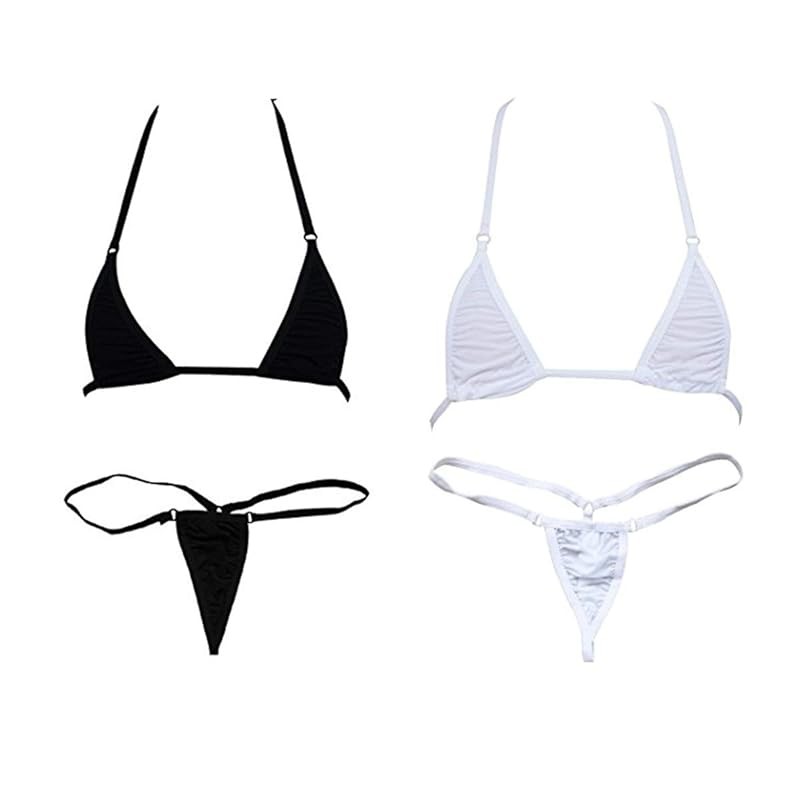 Micro Bikini Set Sexy Triangle Bikini Separates Shopee Philippines