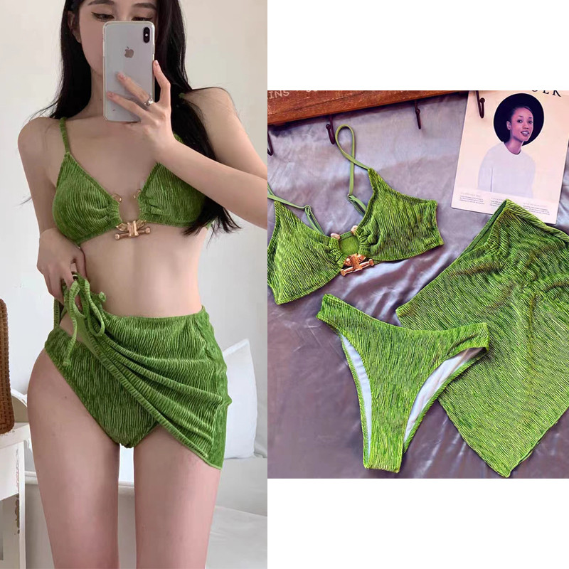 Swimsuit Female Split Bikini Three Piece Sexy Swimsuit Spice Girl