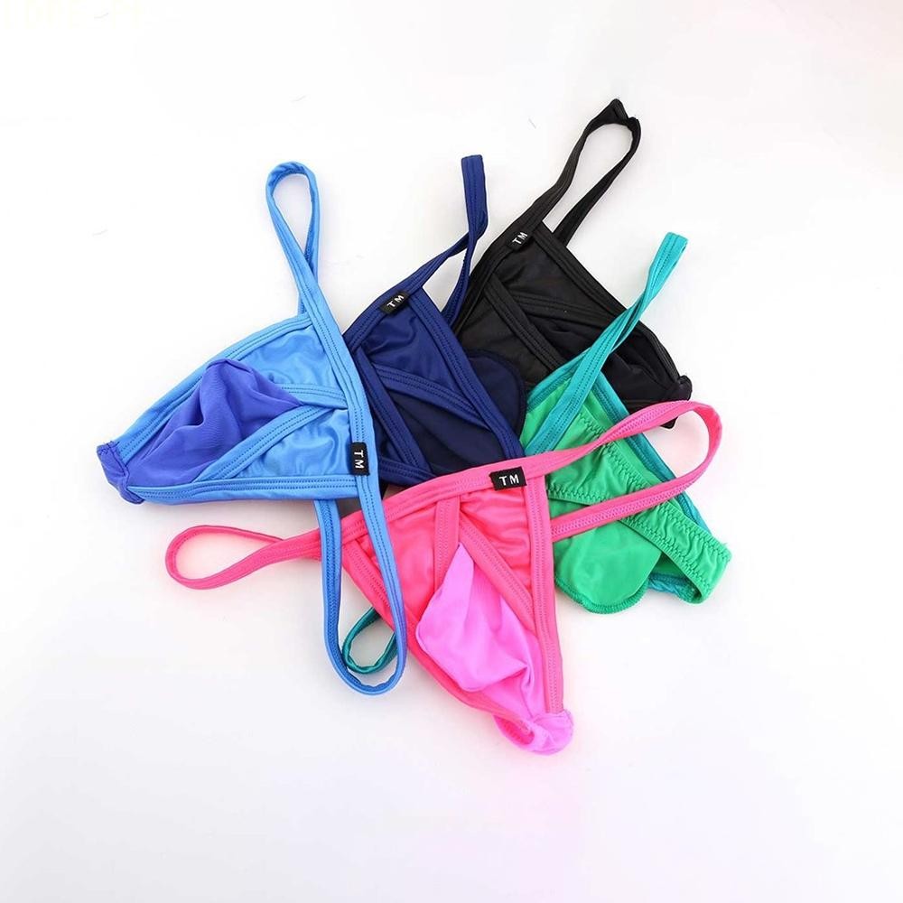 Sexy Low Rise Bikini G String Underwear For Men In Various Colors Sizes
