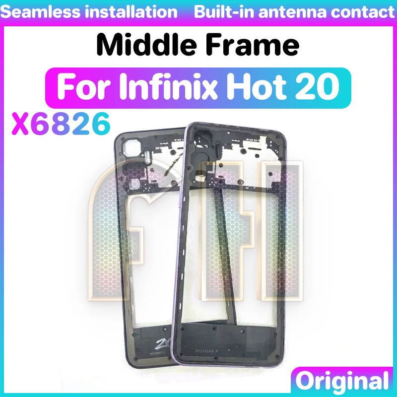 Middle Front Display Lcd Frame For Infinix Hot X Front Housing