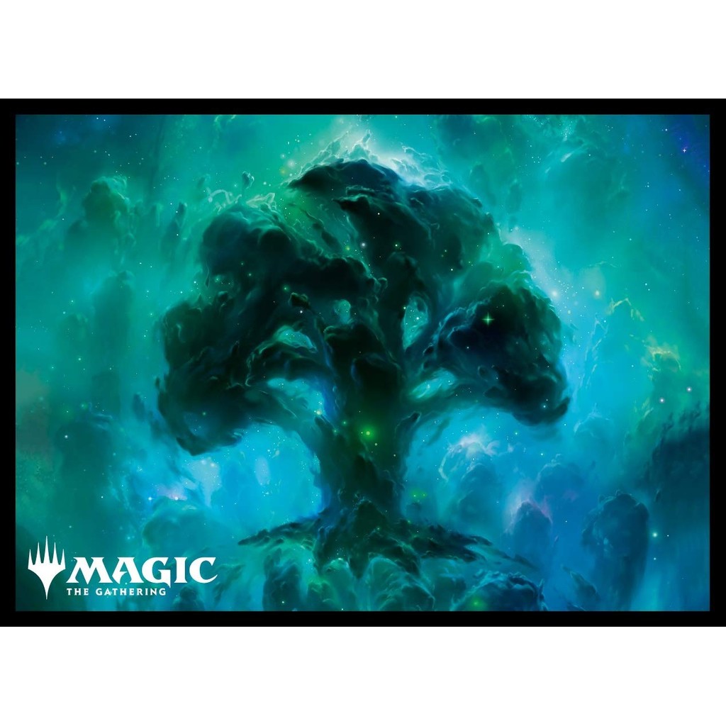 Ensky Magic The Gathering Players Card Sleeve Nyx Land Forest Mtgs