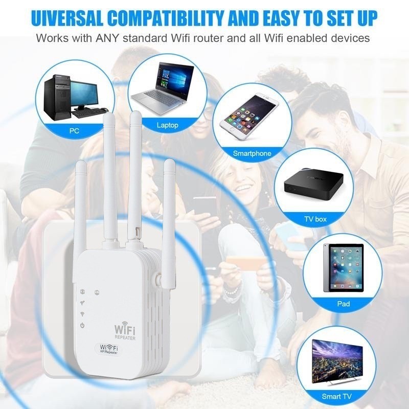 New Antenna Wifi Repeater Mbps Fast Speed Wifi Range Extender G