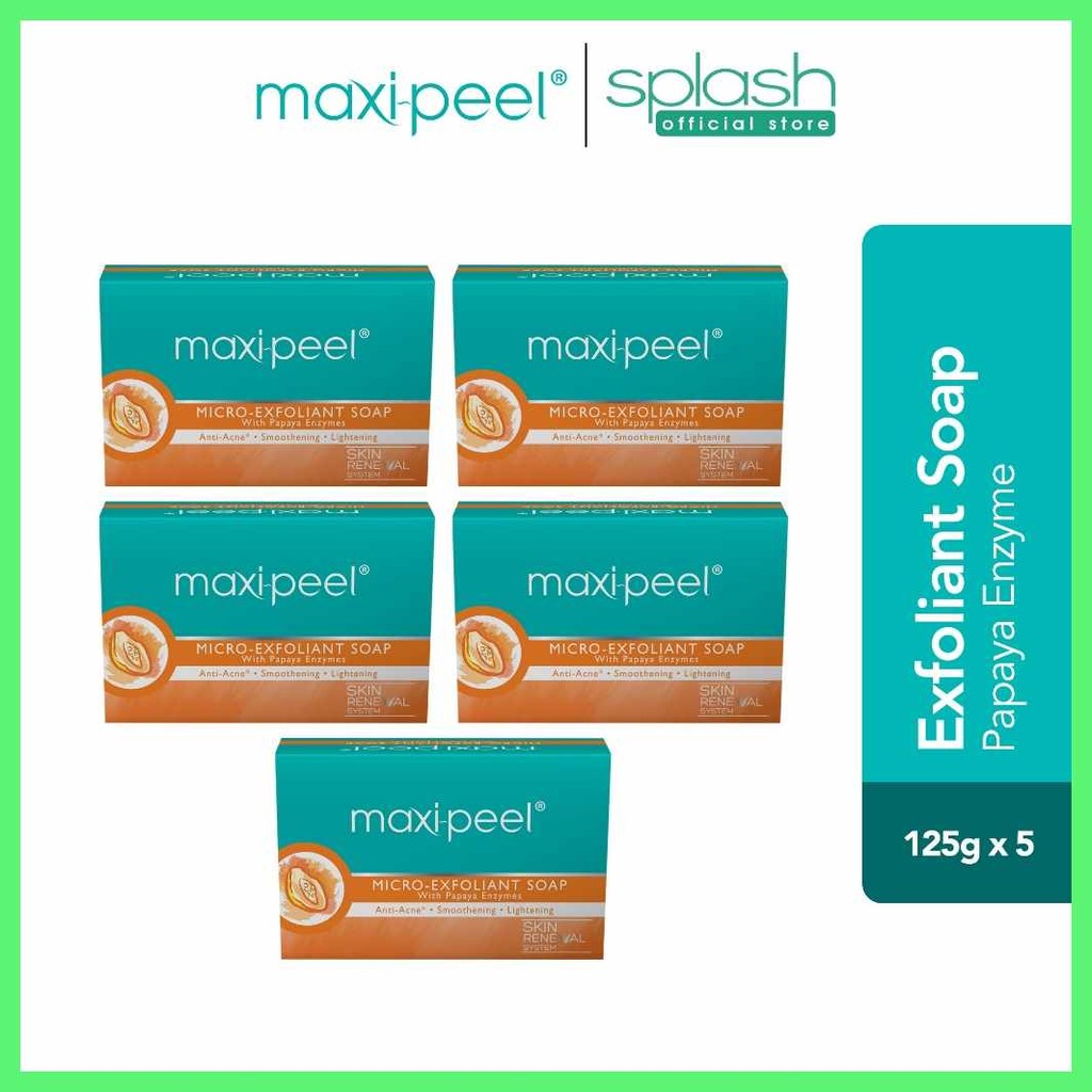 Maxi Peel X Micro D Exfoliant Gg Bar Na Soap Oz Papaya De Enzyme Qs