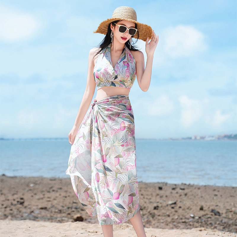 Fairy Style Swimsuit Female Bikini Bikini Split Three Piece Suit
