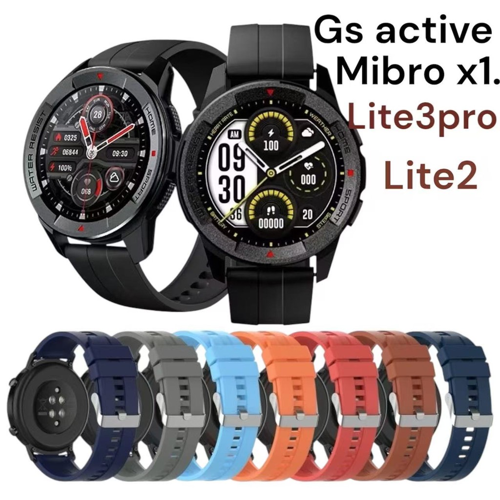 Mibro Watch Band Lite3pro Lite2 GS Active X1 A2 A1 Air Silicone Strap