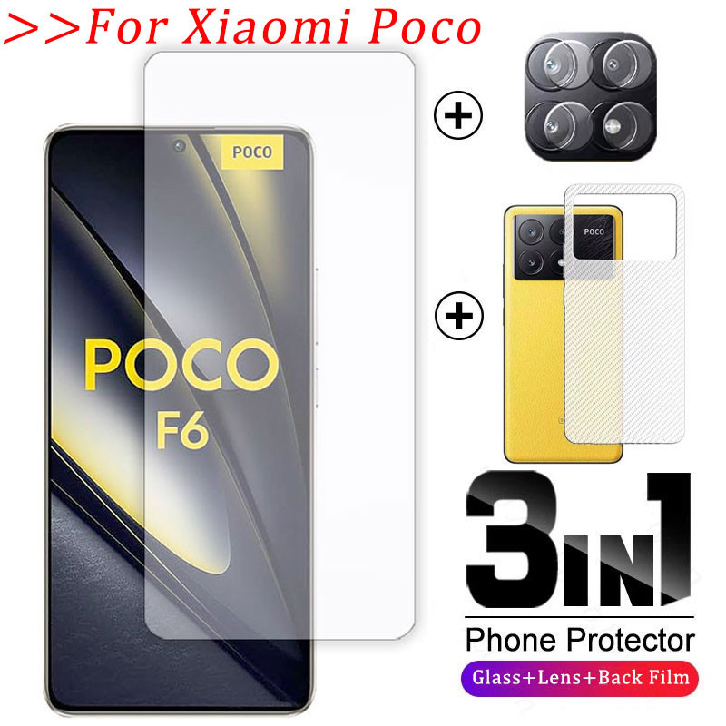 Clear Tempered Glass For Xiaomi Poco F F X X X X Nfc M Plus M