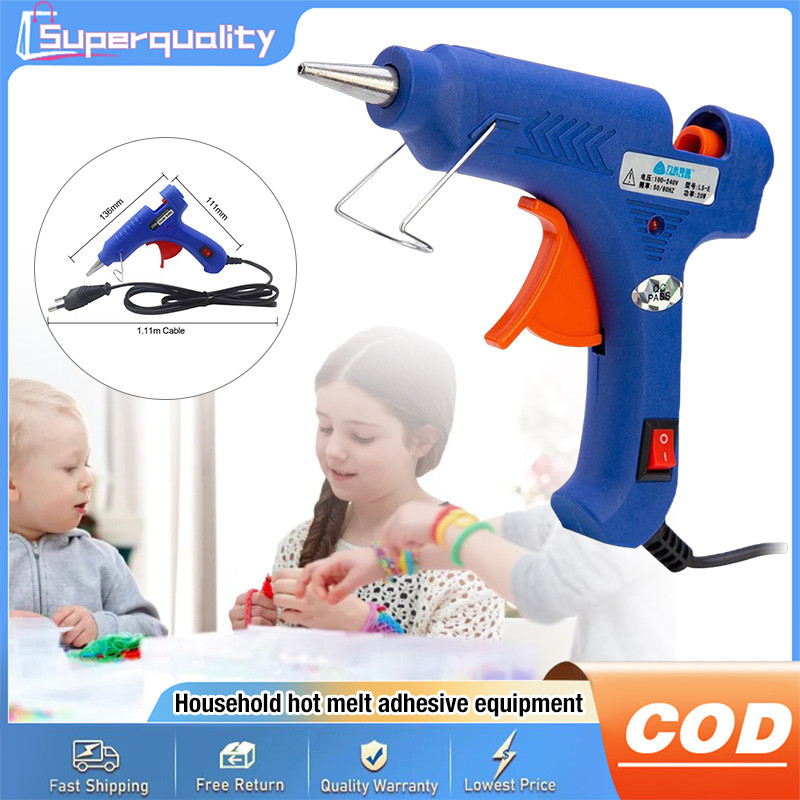 W Hot Melt Glue Gun Mm Glue Sticks Industrial Mini Guns Thermo