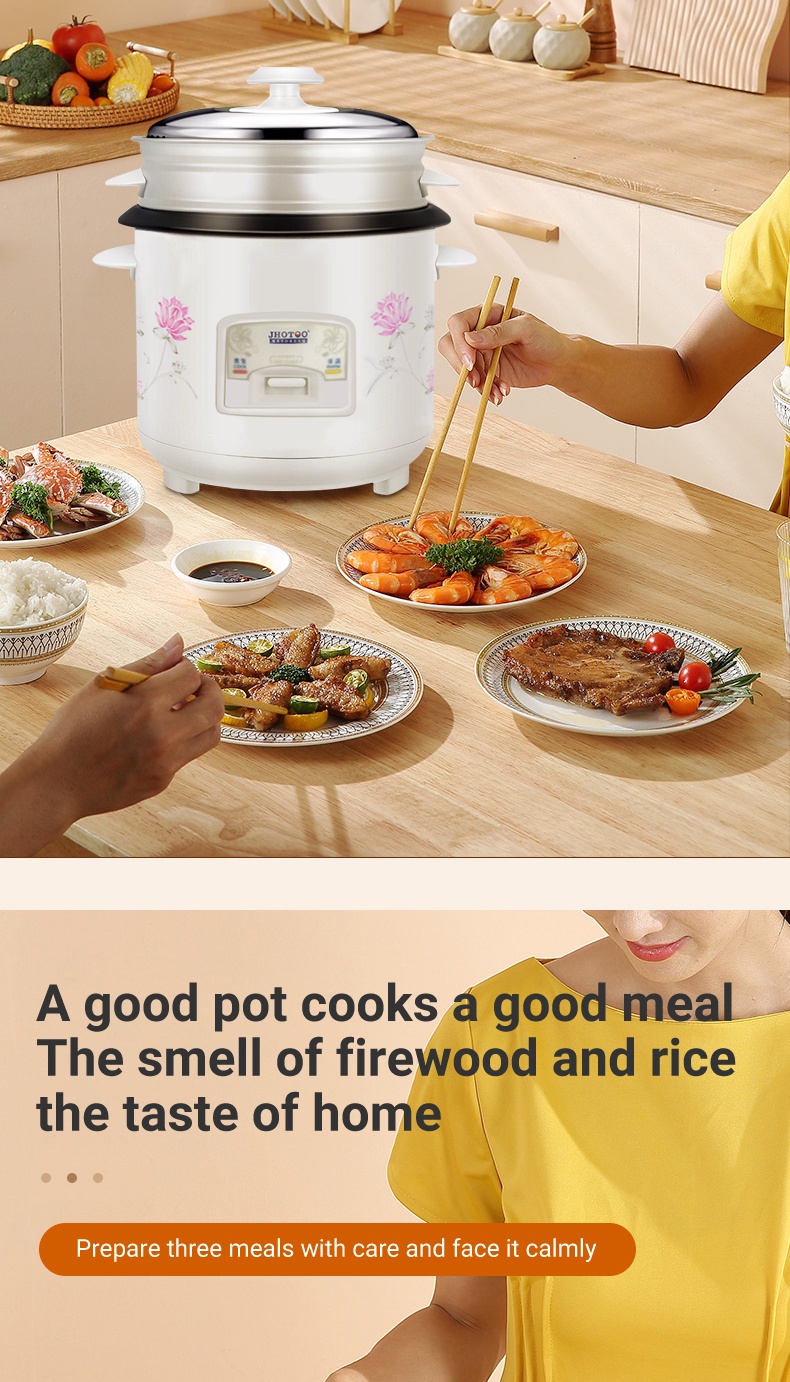 3L Rice Cooker With Steamer Mini Rice Cooker Multifunctional Electric