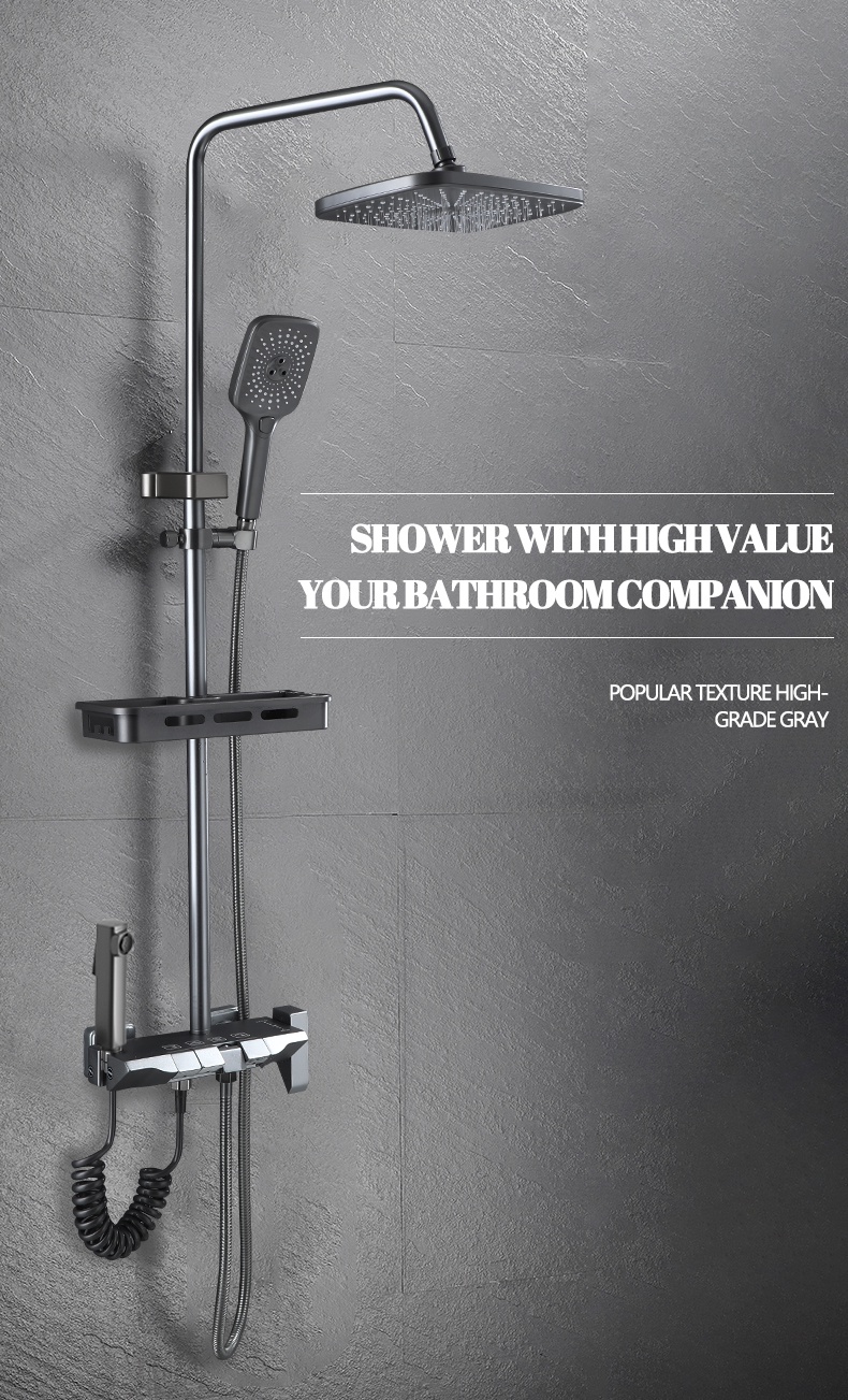 Fpx Shower Set Hot And Cold Rain Shower Set With Faucet Bathroom Gun