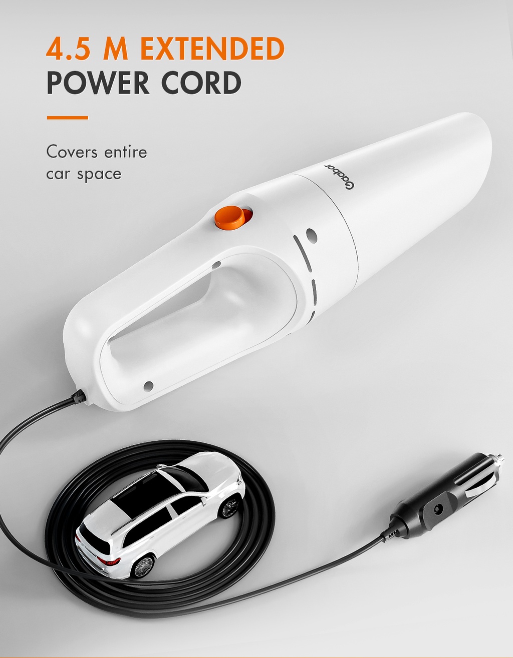 Gaabor Portable Car Vacuum Cleaner Corded Shopee Philippines